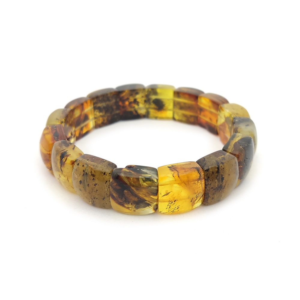 Браслет пласт. янтарь 3501119515