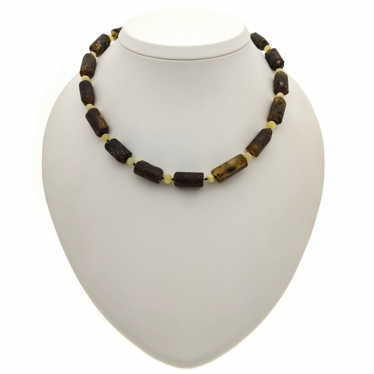 Бусы "Бочата" из янтаря