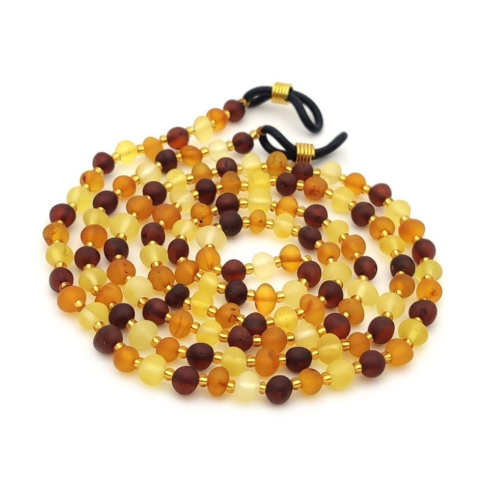 2,Шнурок для очков, янтарь