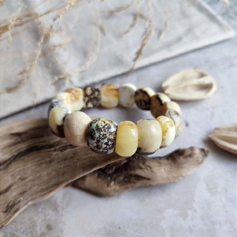 Браслет "Мандарин" Янтарь