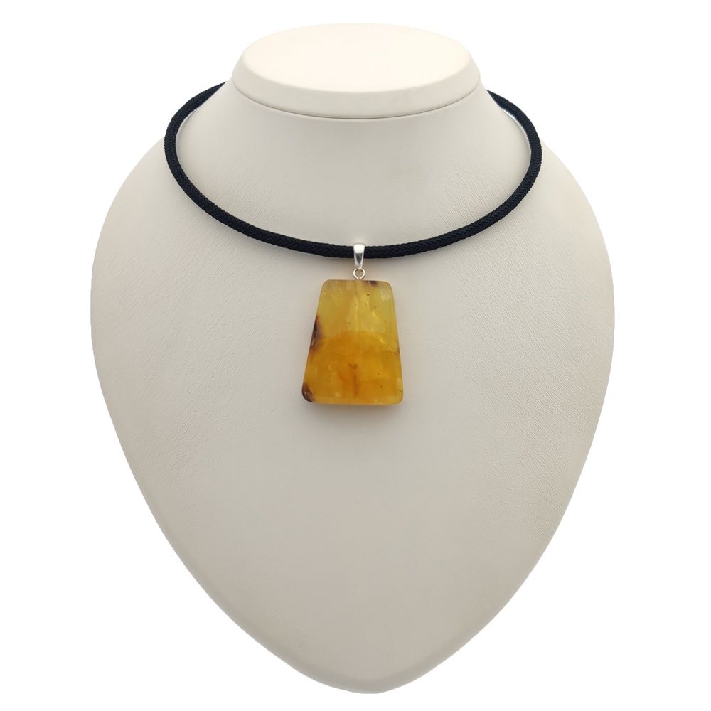 Колье "Геометрия" Янтарь