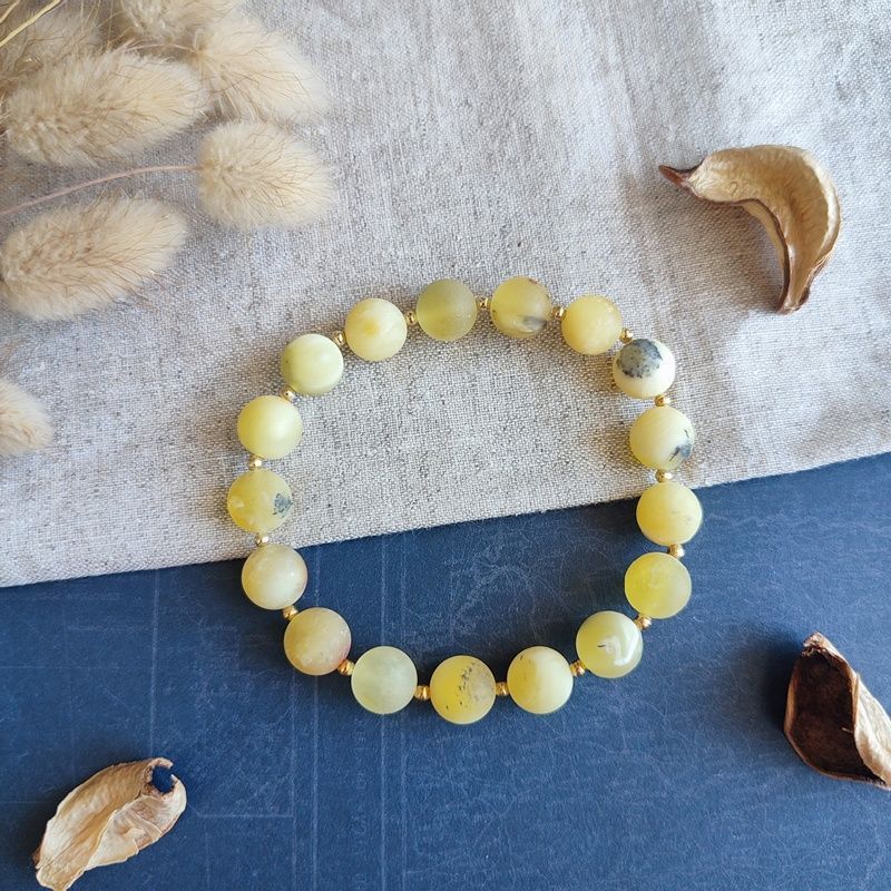 Браслет "Шар" янтарь