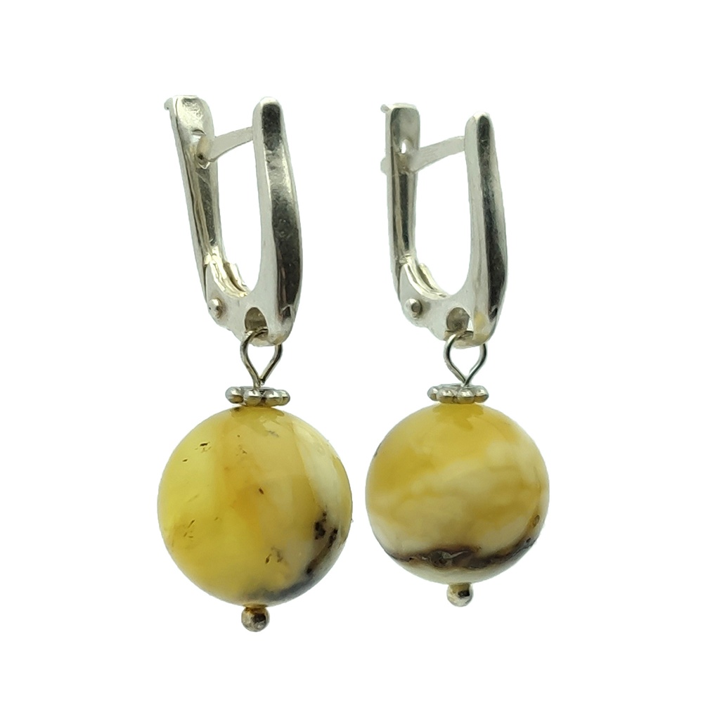 Серьги, Янтарь,ПСР 2373205364