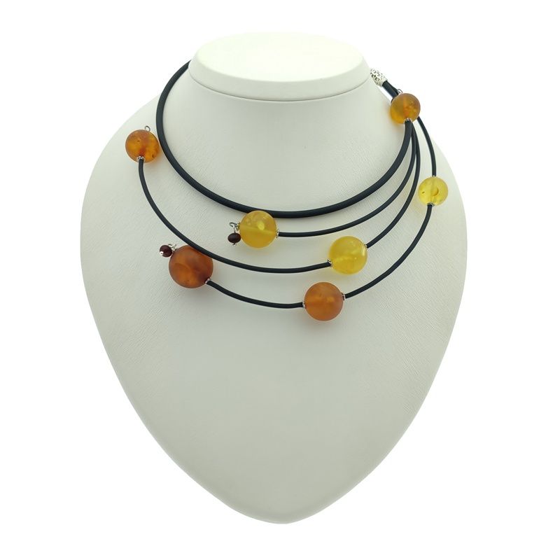 Колье "Италия" Янтарь