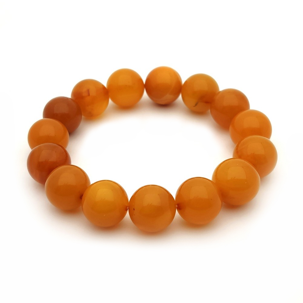 Браслет "Шар" янтарь