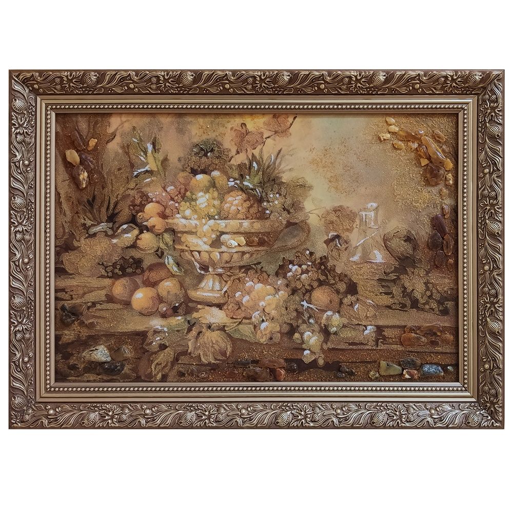 Картина "Натюрморт" Янтарь