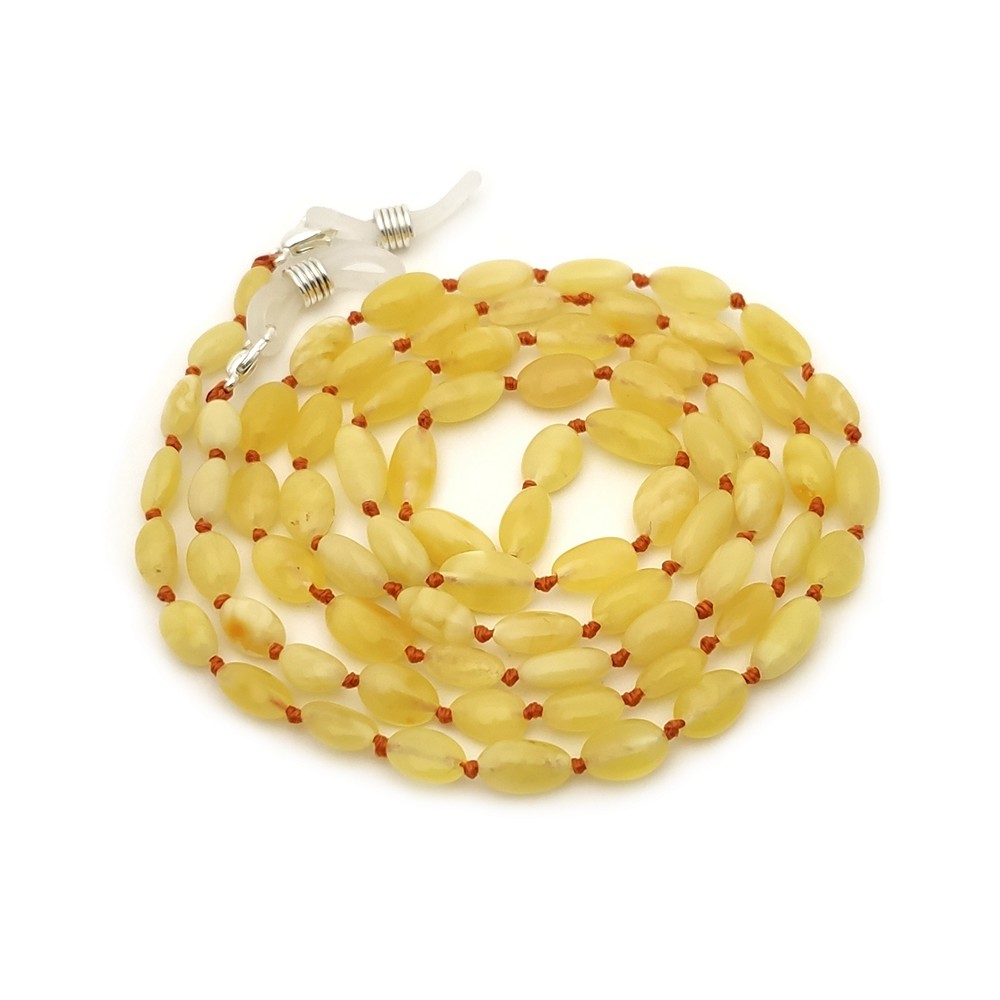 Шнурок для очков, янтарь