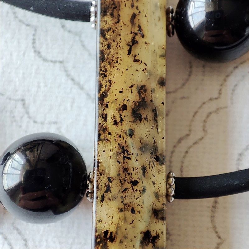 Колье "Италия" Янтарь