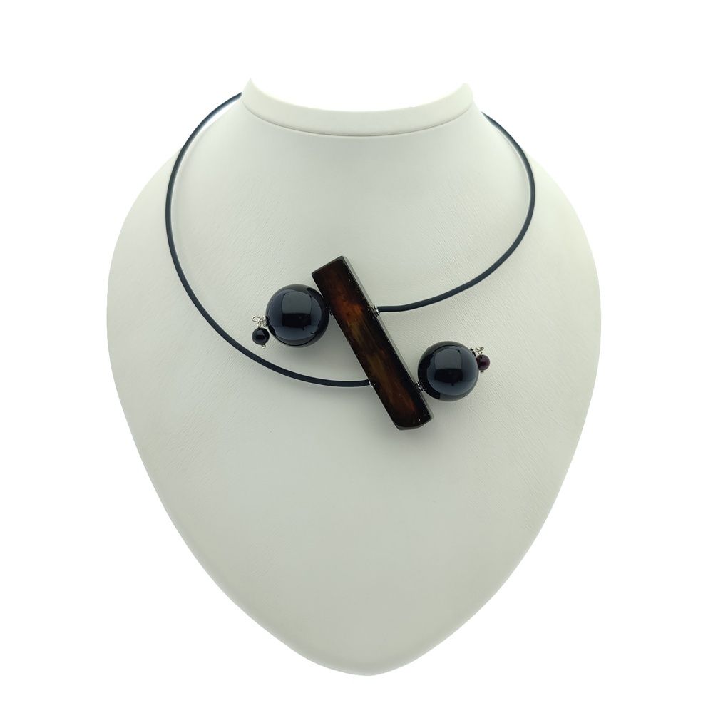 Колье "Италия" Янтарь