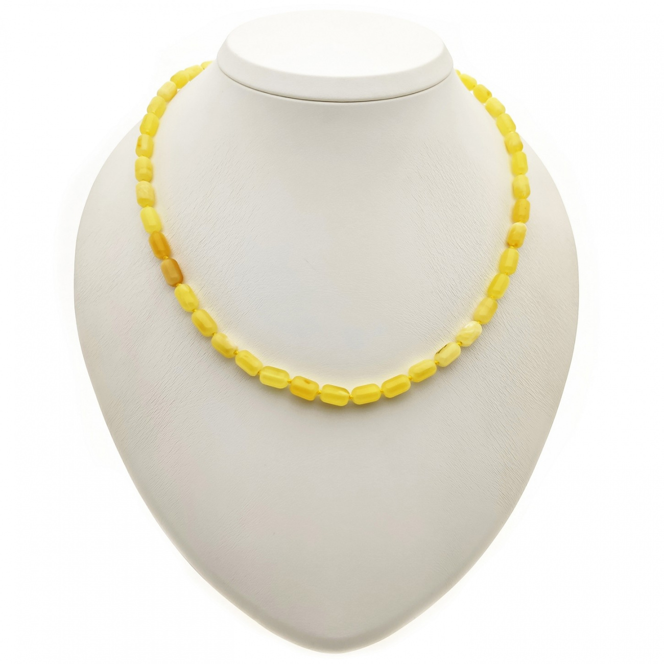 Бусы "Бочата" из янтаря