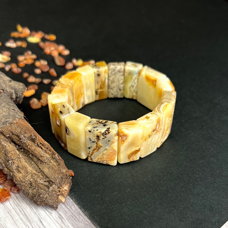 Браслет Муж. янтарь 3371119492 (2)