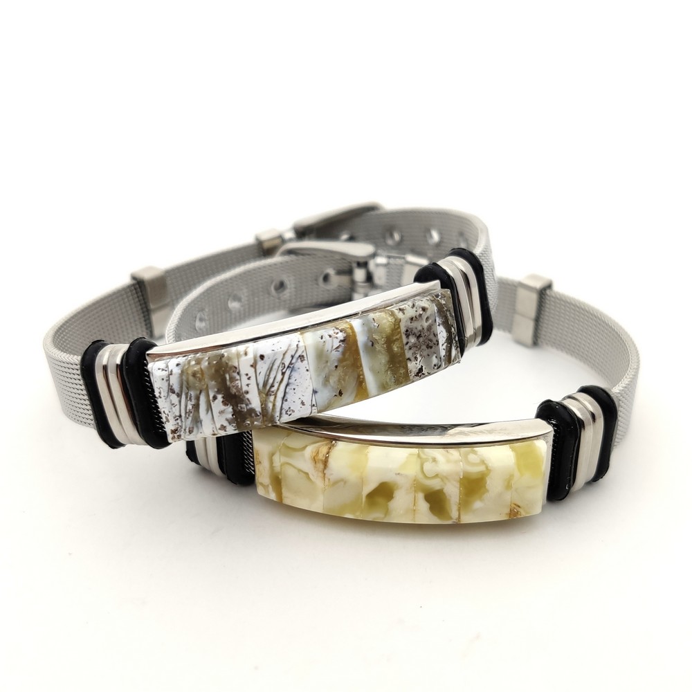 Браслет на метал. ремеш.