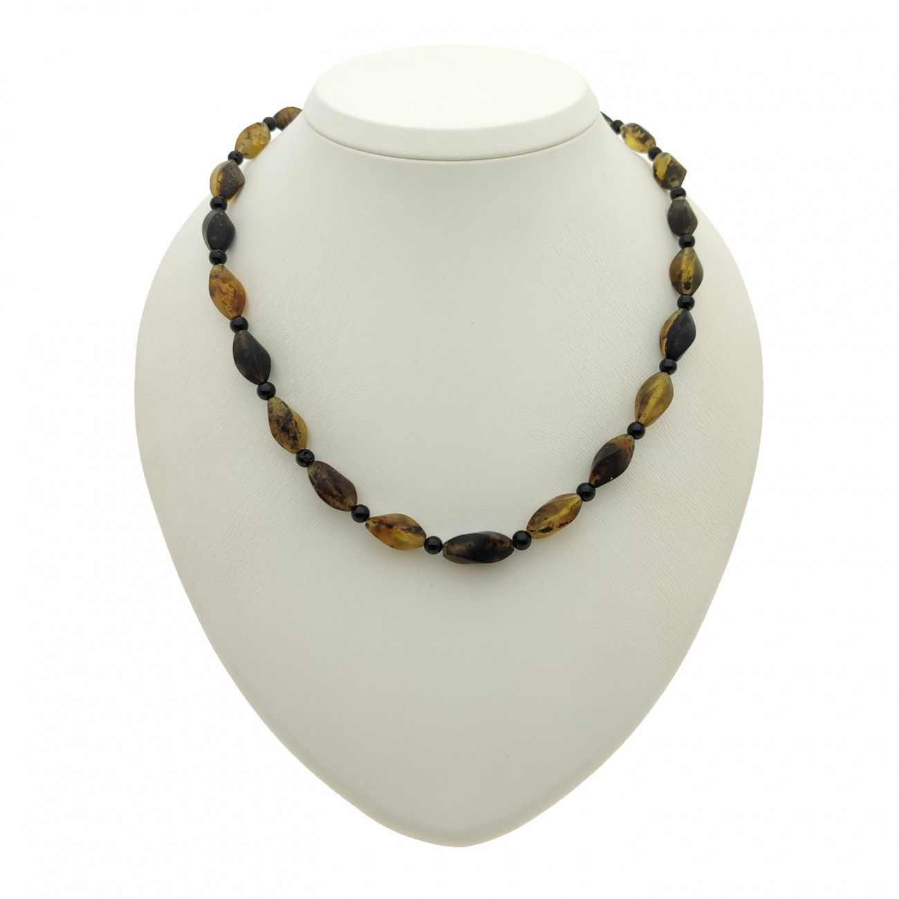 Бусы "Елена" янтарь