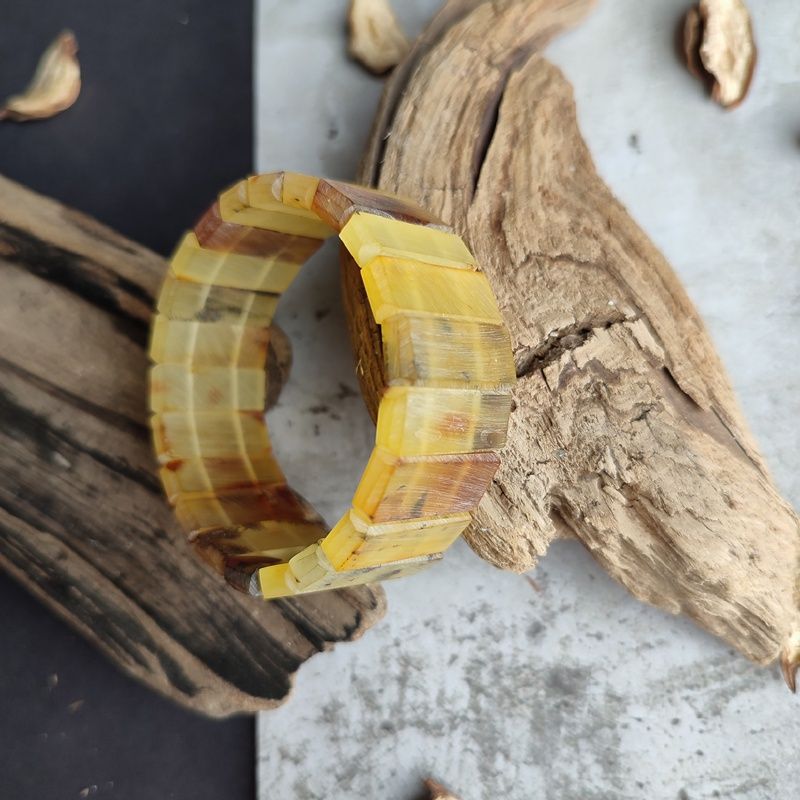 Браслет Муж. янтарь 3421119480-4