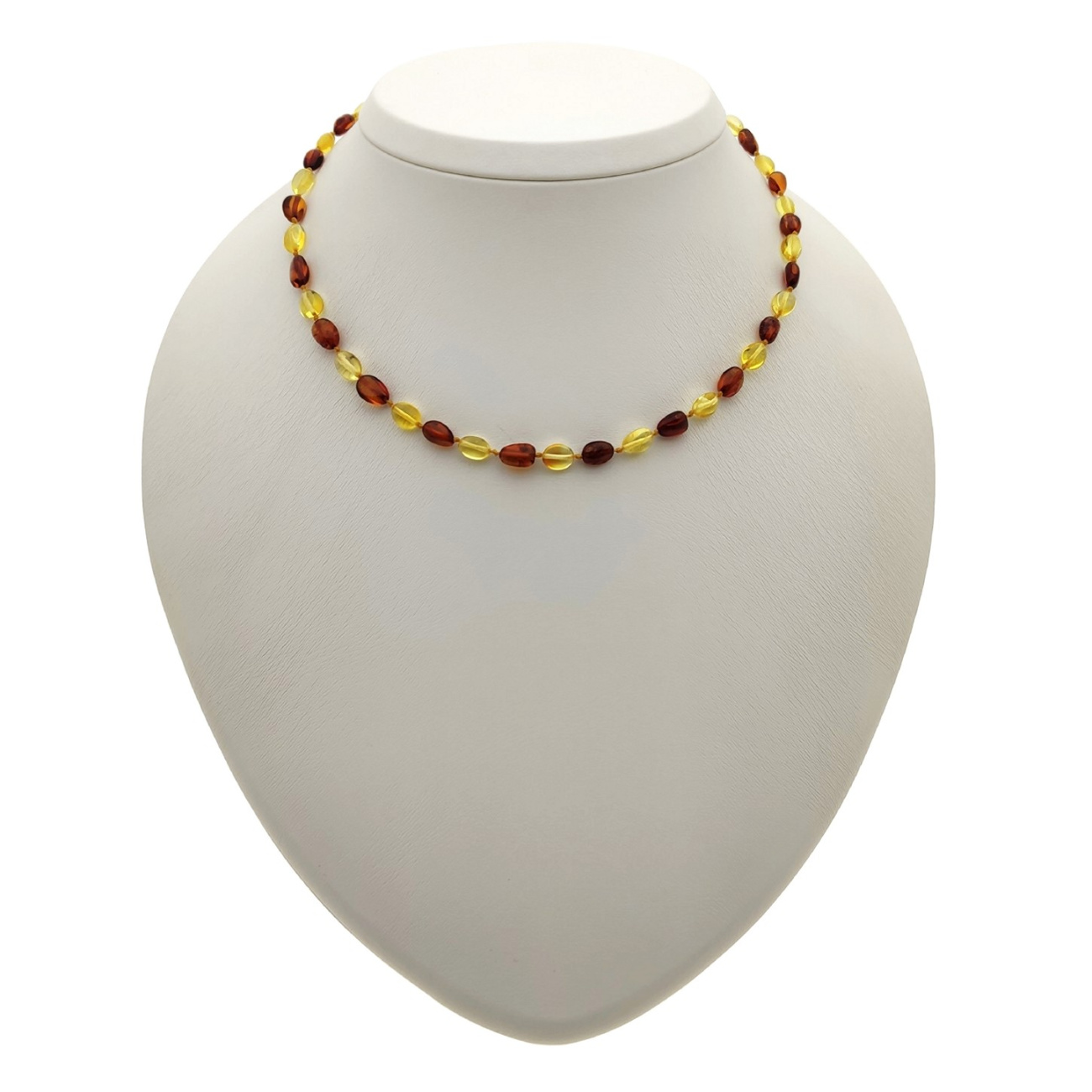 Бусы детские из янтаря