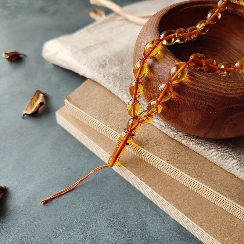 Четки мусульманские янтарь