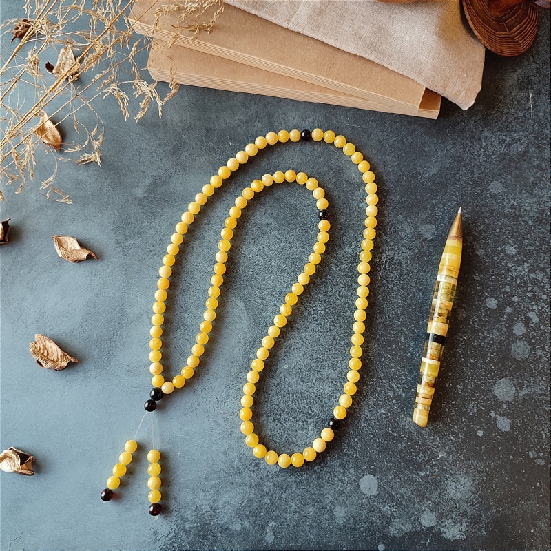 Четки будд. янтарь