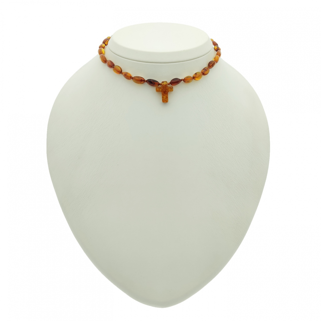 Бусы детские из янтаря