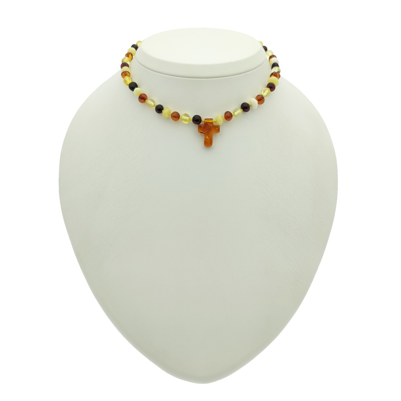 Бусы детские из янтаря