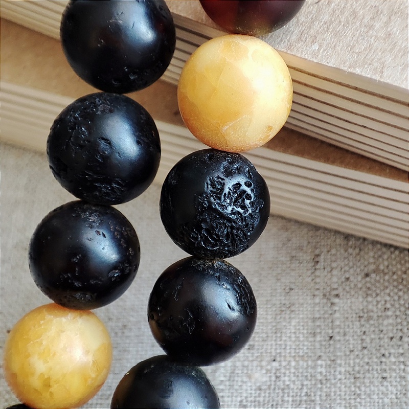 Четки буддийские, янтарь 9116100227 (2)