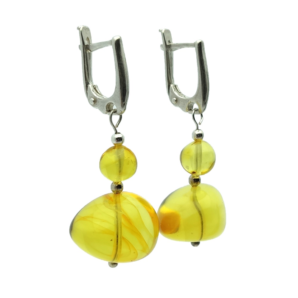 Серьги, Янтарь,ПСР 2403205013