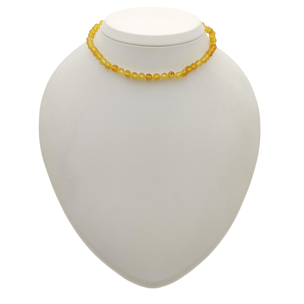 Бусы детские из янтаря