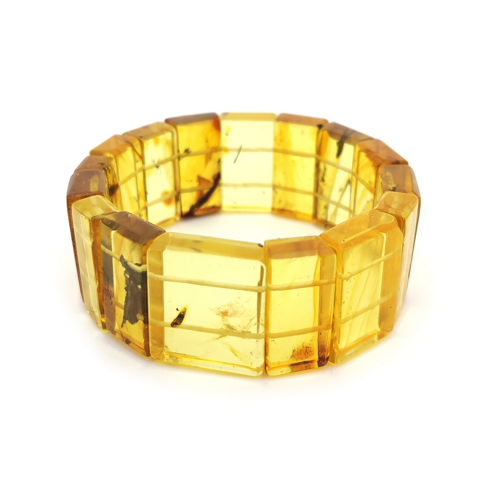 Браслет Муж. янтарь