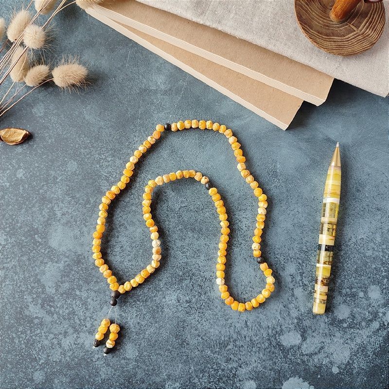 Четки будд. янтарь