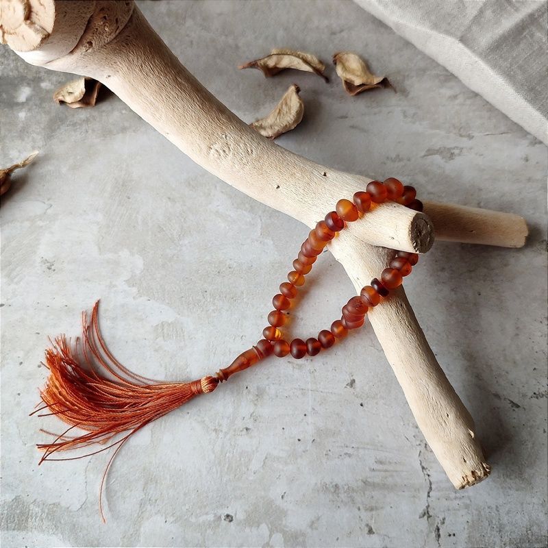 Четки мусульманские янтарь