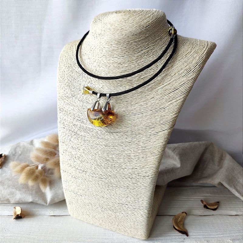 Колье Янтарь