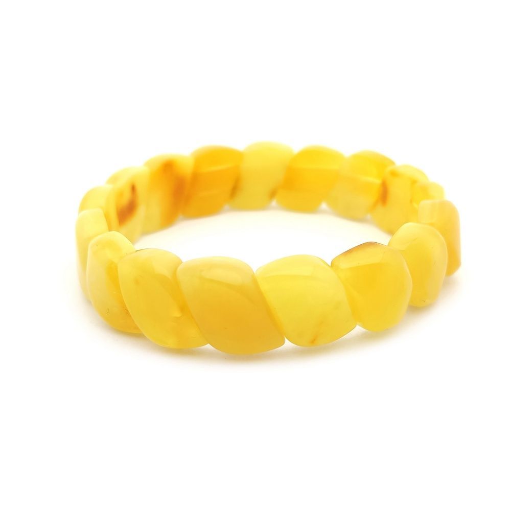 Браслет "Змейка" янтарь