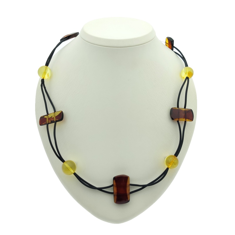 Колье "Лето" Янтарь