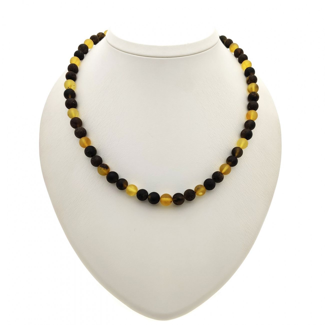 Бусы "Шар" из янтаря