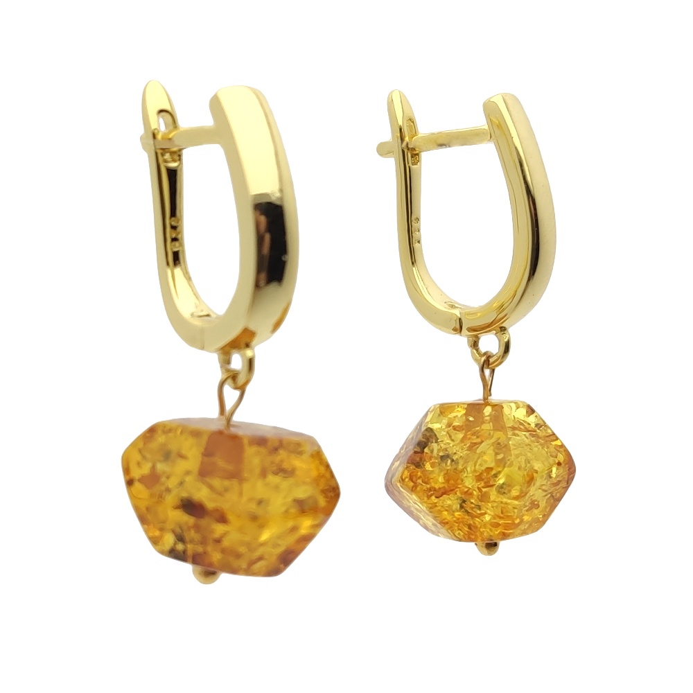 Серьги, Янтарь,ПСР 2104205105