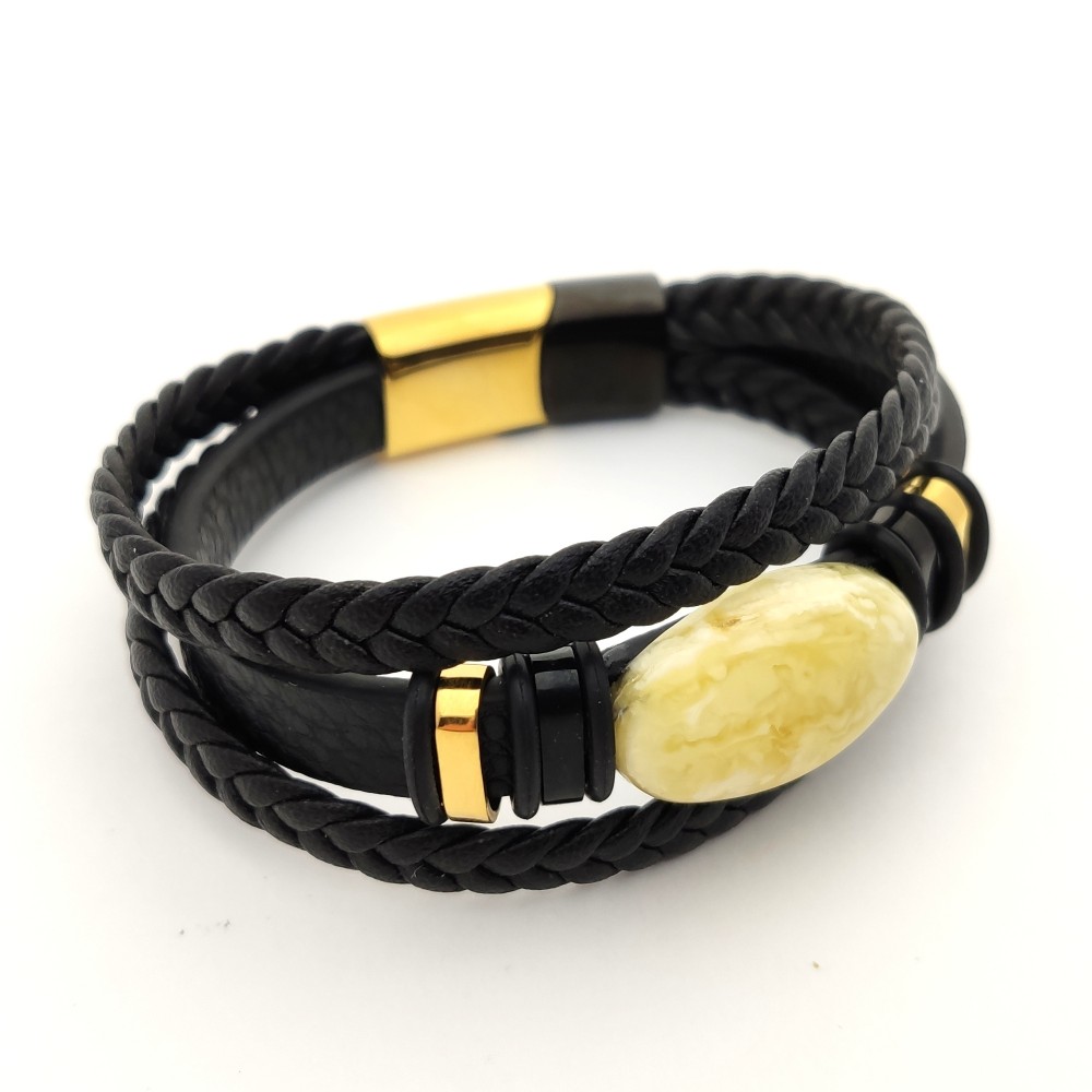 Браслет на кож.  ремешке