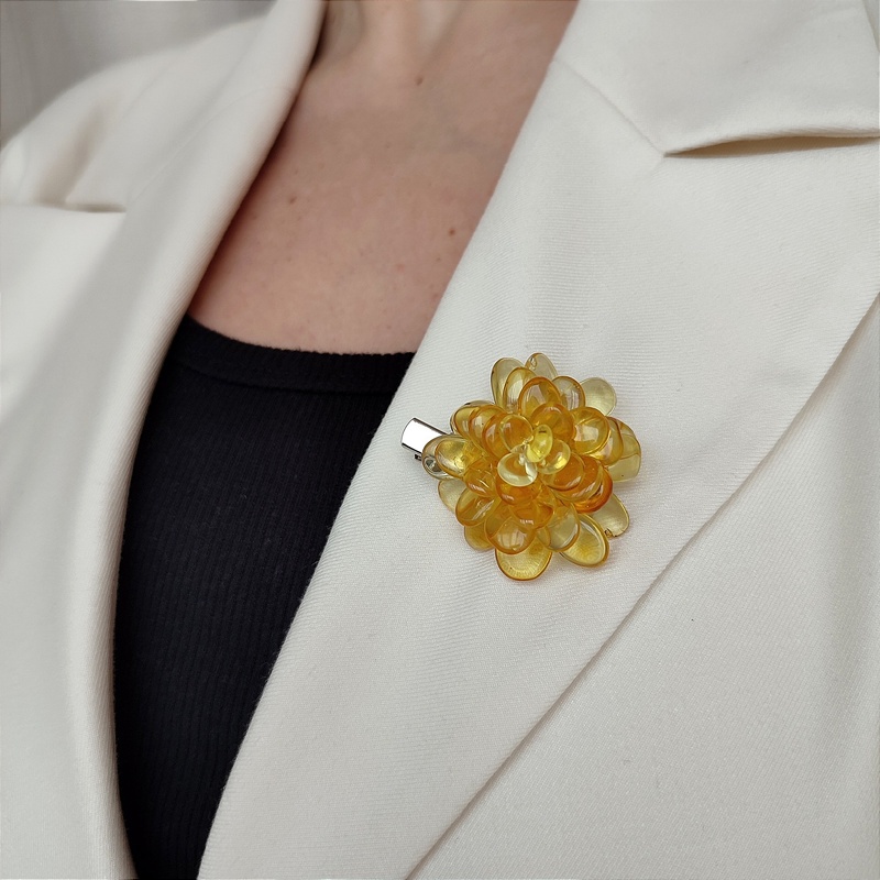 Брошь-зажим 