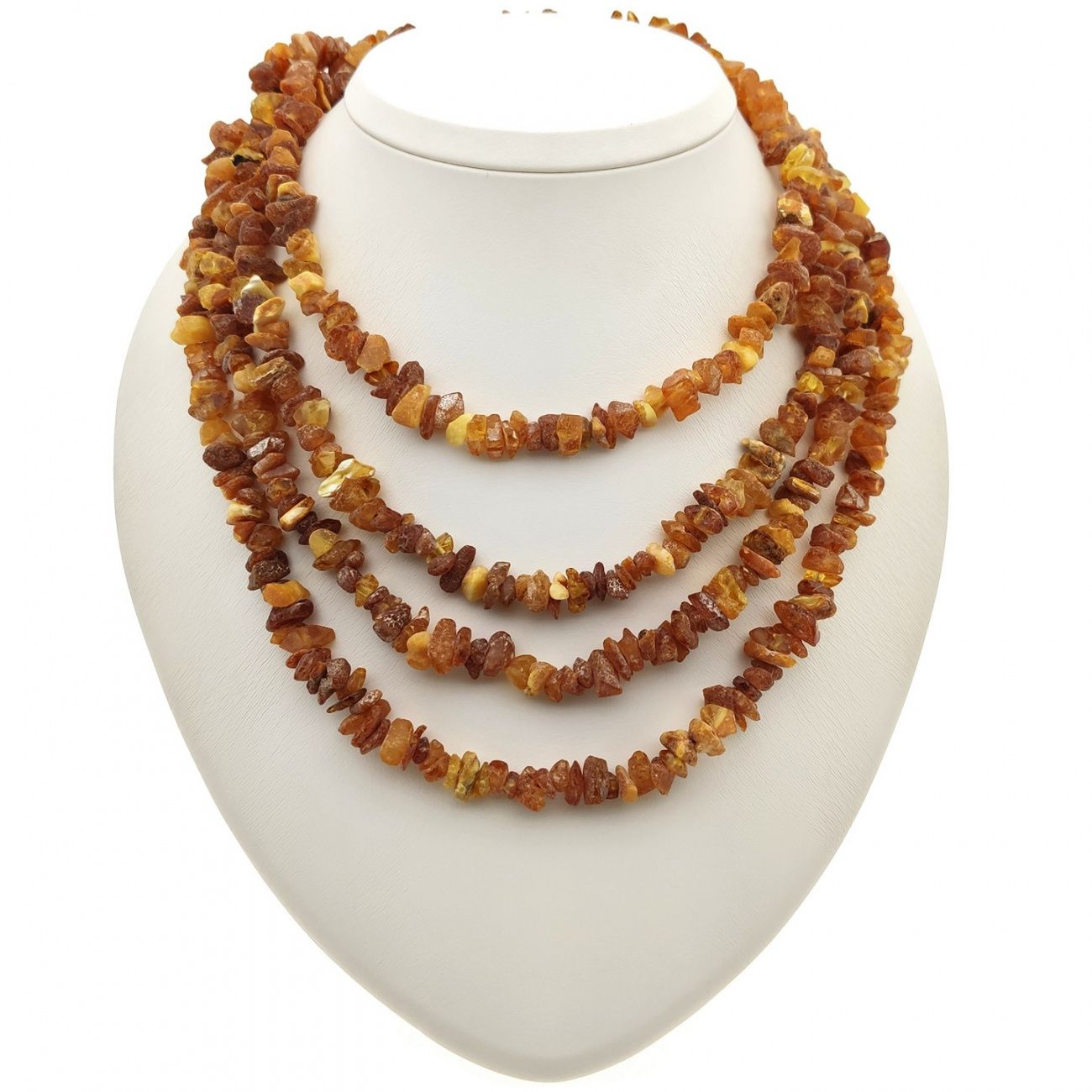 Бусы "Лечебка" из янтаря