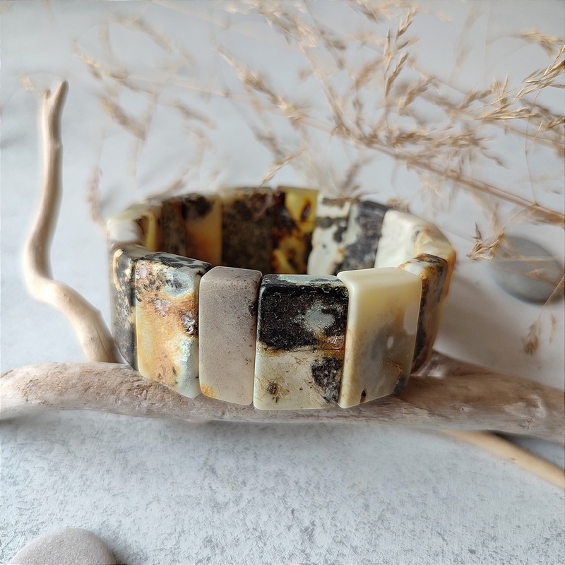 Браслет Мужской янтарь 3031119482 (3)