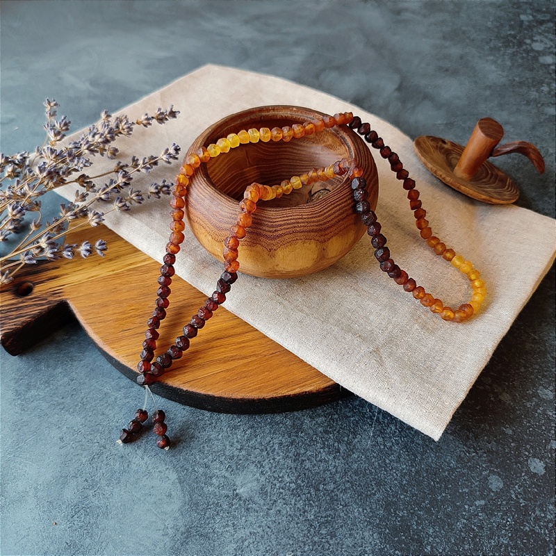 Четки буддийские, янтарь 9506100188 (1)