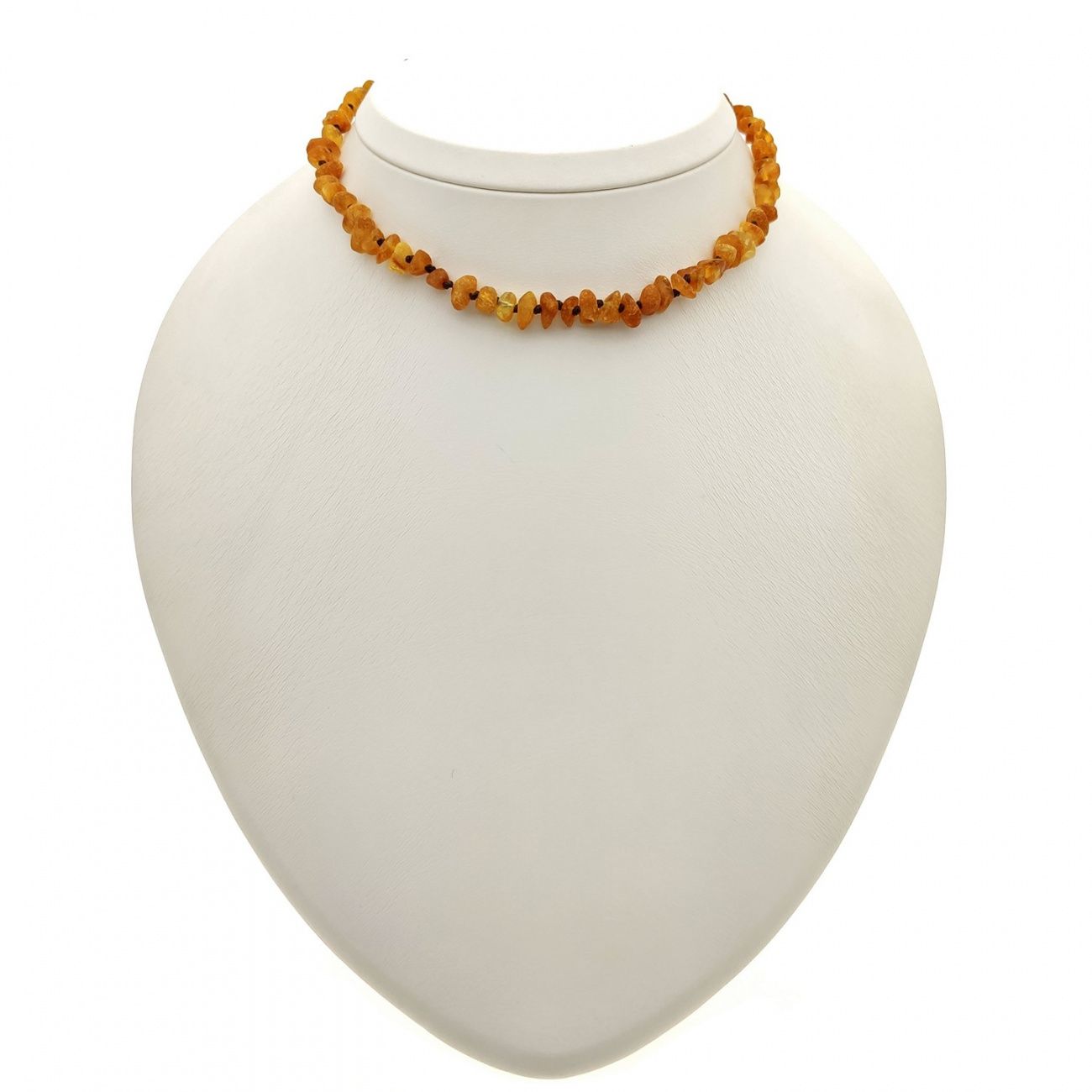 Бусы детские из янтаря