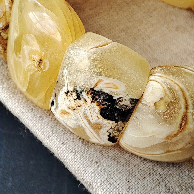 Браслет "Хлоя" янтарь