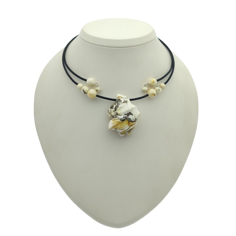 Колье "Ева" янтарь