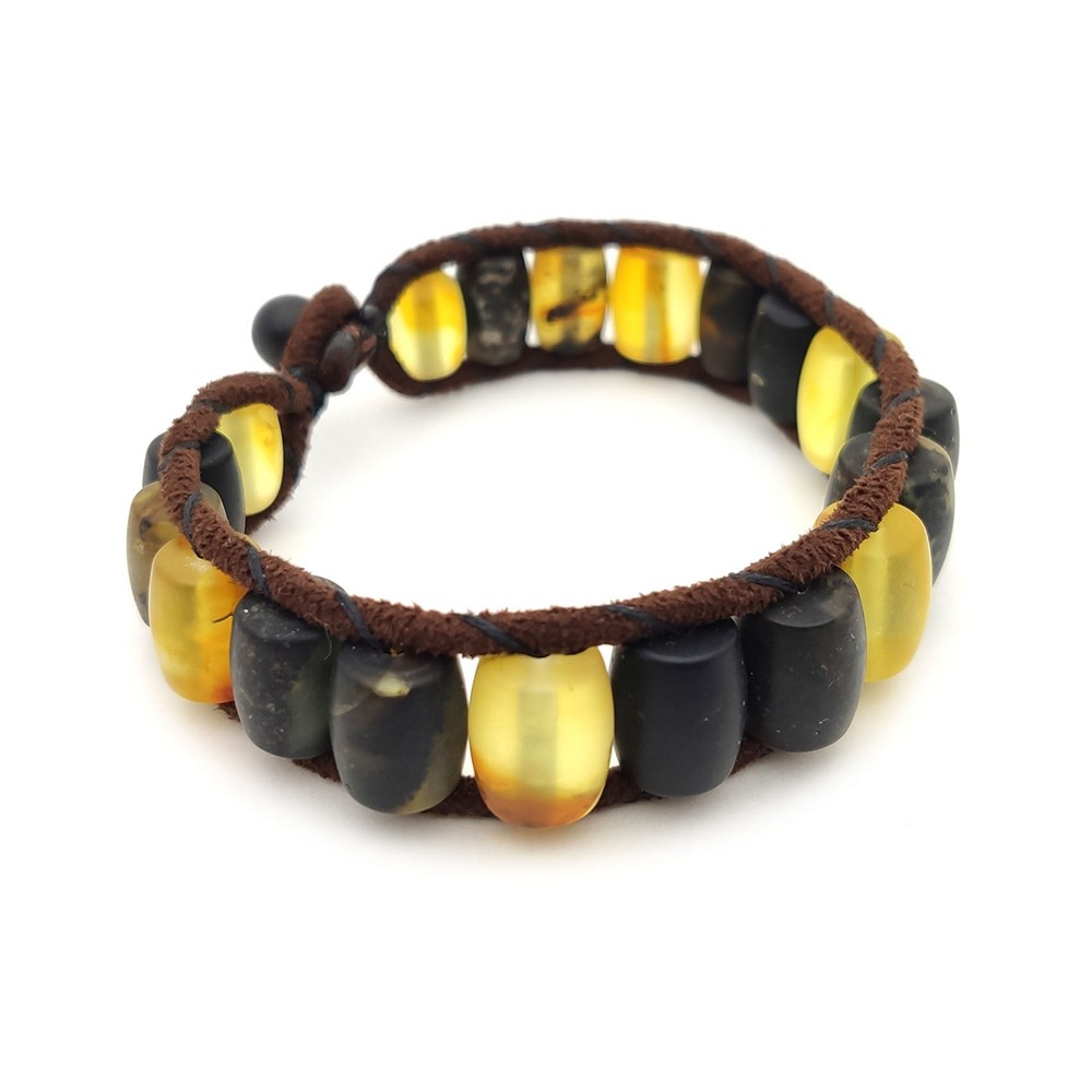 Браслет "Бочата" янтарь