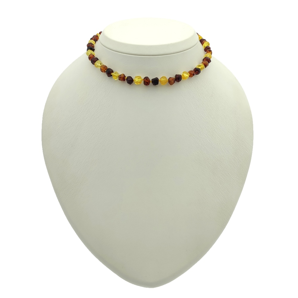 Бусы детские из янтаря