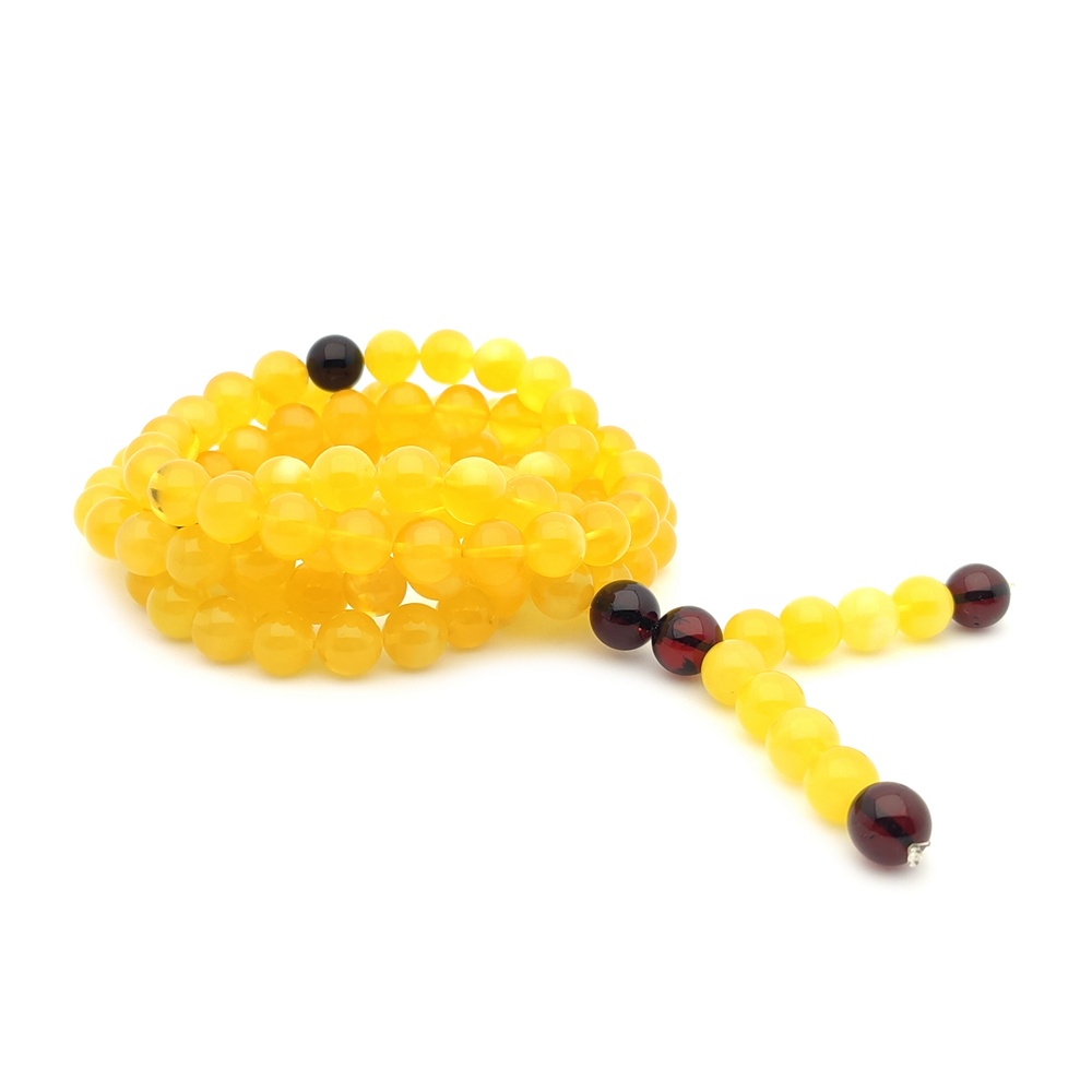 Четки Буддийские янтарь 9316100198