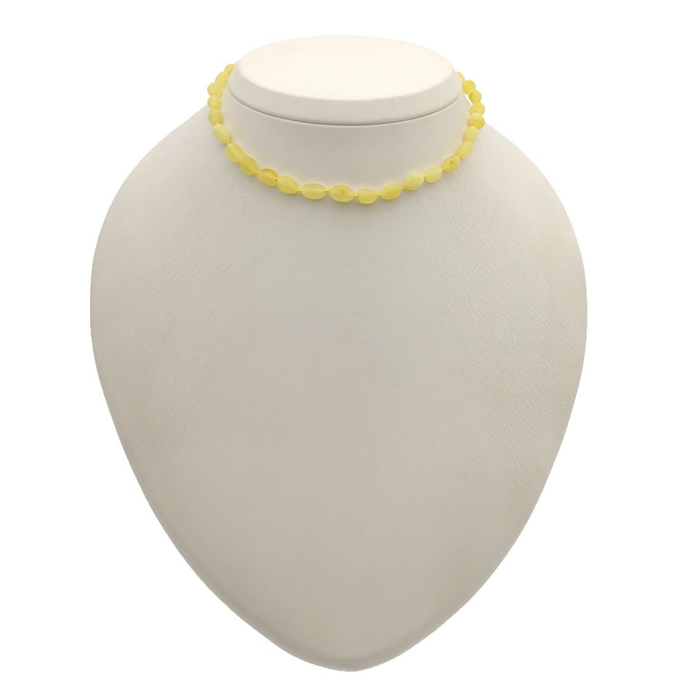 Бусы детские из янтаря