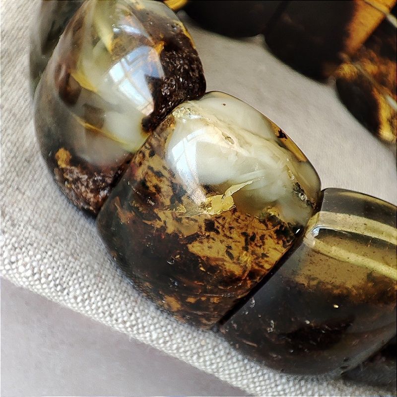 Браслет "Хлоя" янтарь