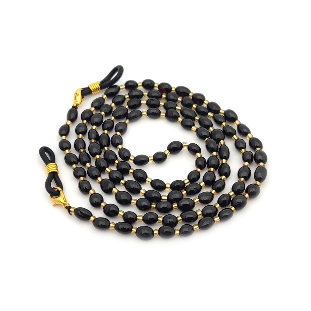 1,Шнурок для очков 5 в 1, янтарь