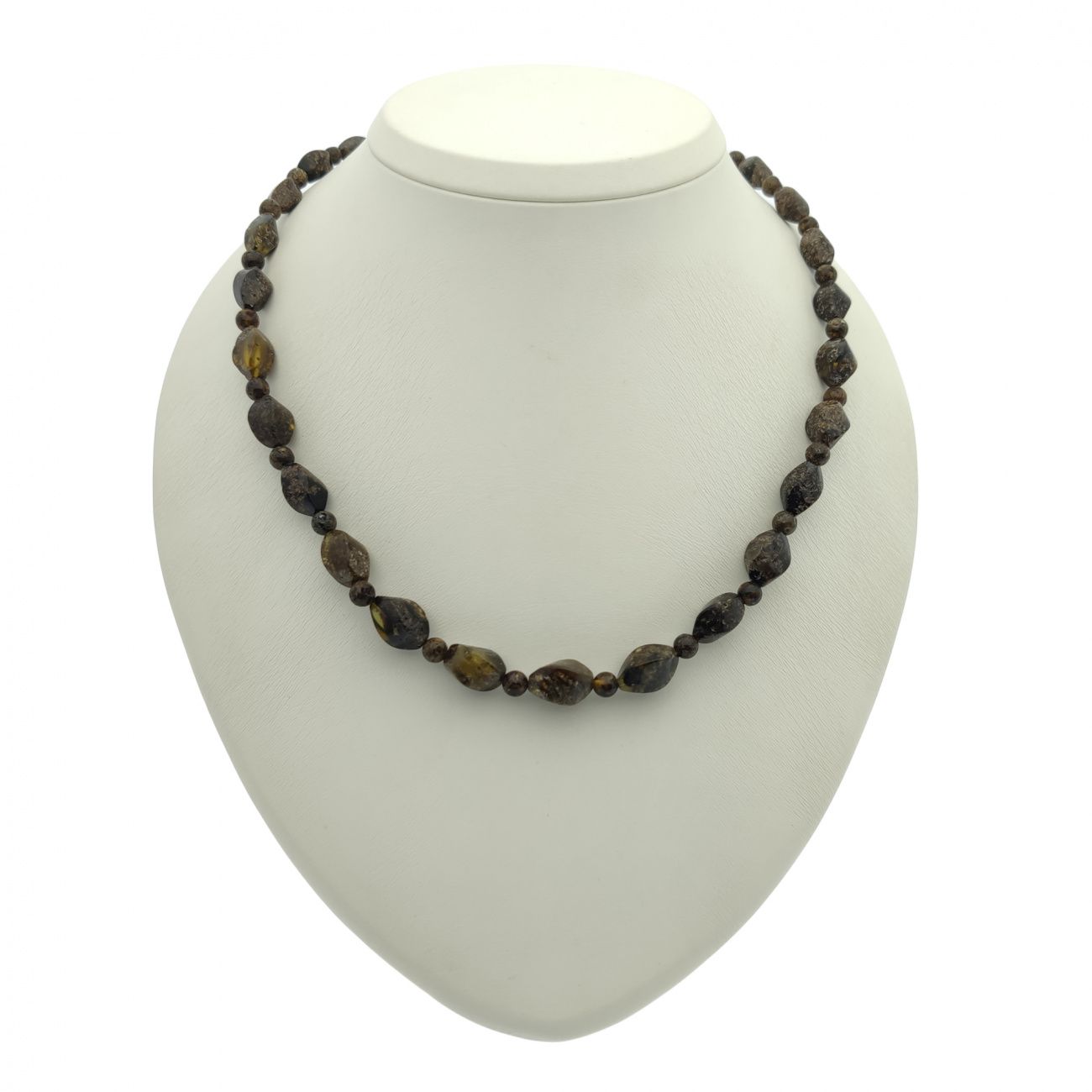 Бусы "Елена" из янтаря