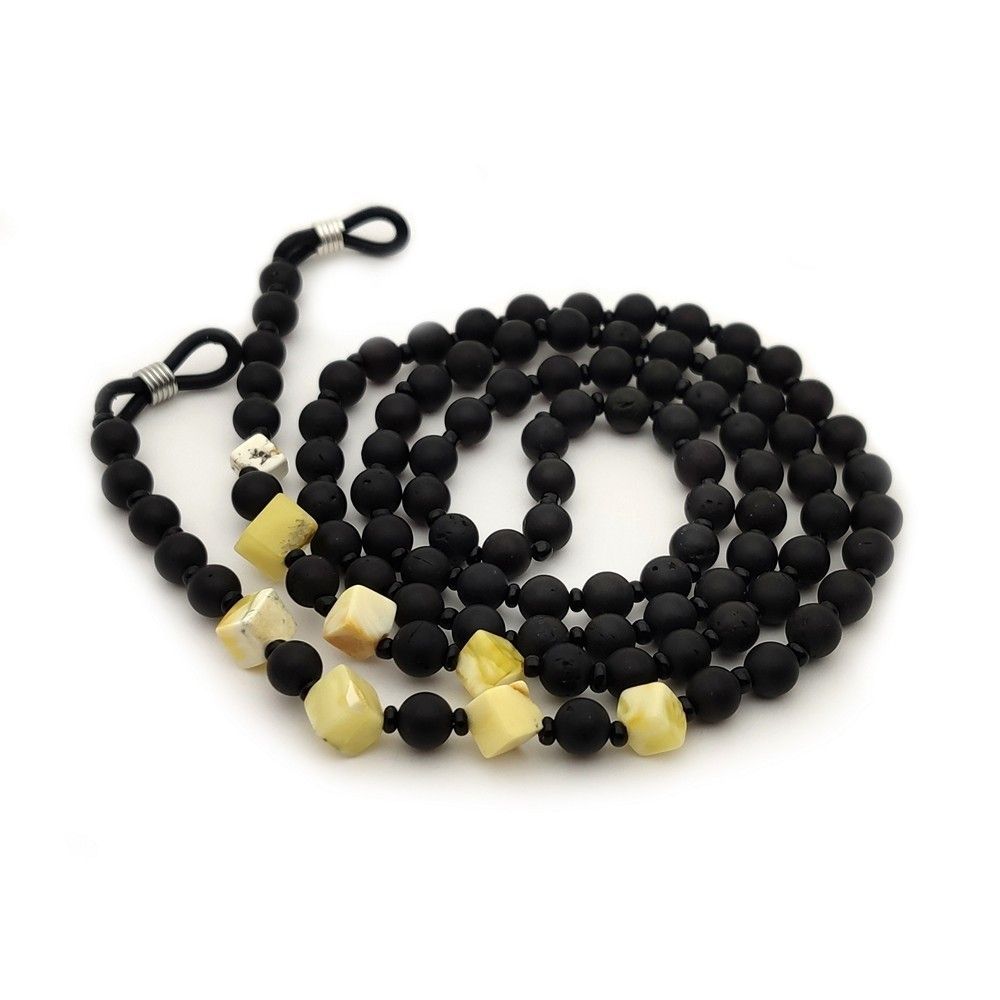 2,Шнурок для очков, янтарь